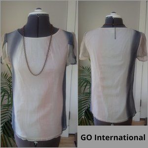 GO Silk Tulip Sleeve Blouse